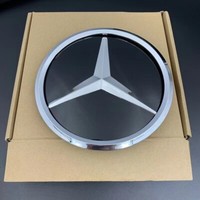 FüR 16-22 Mercedes Benz W213 Frontgrill Abzeichen Chrom Stern Emblem Silber Logo