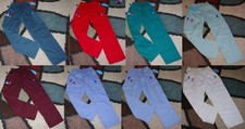 Frederick Elastic Waist Cargo Scrub Pant 5 pocket Sz XS  S Style 212