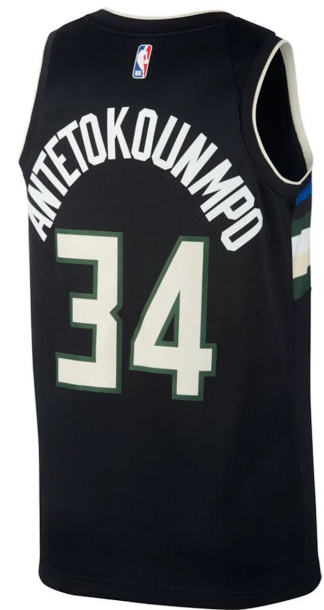 Size Large- Nike Giannis Antetokounmpo Milwaukee Bucks