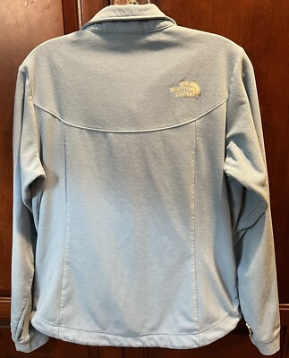 The North Face Glacier Fleece Jacket Blue Women's Size M Full Zip