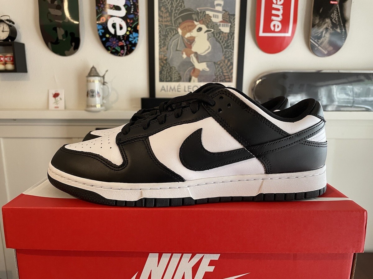 Nike Dunk Low Panda White/Black sz 11.5 | eBay
