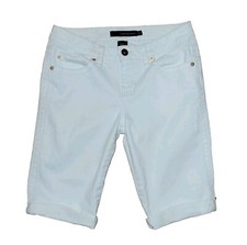 Calvin Klein Women's Size 28/6 White Denim 12"L Shorts