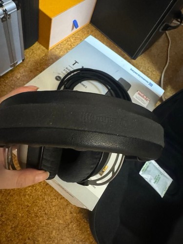 Beyerdynamic T1 2. Generation Audiophiler Kopfhörer Kopfbügel Leder Reparatur - Bild 3 von 8