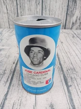 Jose Cardenal: Empty Royal Crown RC Cola 1978 Baseball Soda Can