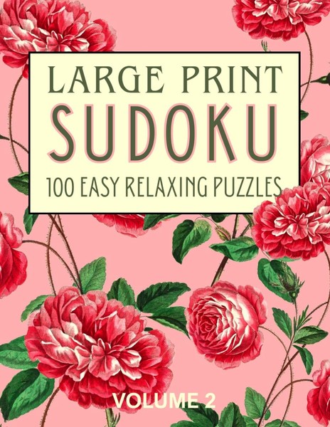 Large Print Sudoku For Seniors: 100 Relaxing Puzzles Volume-image
