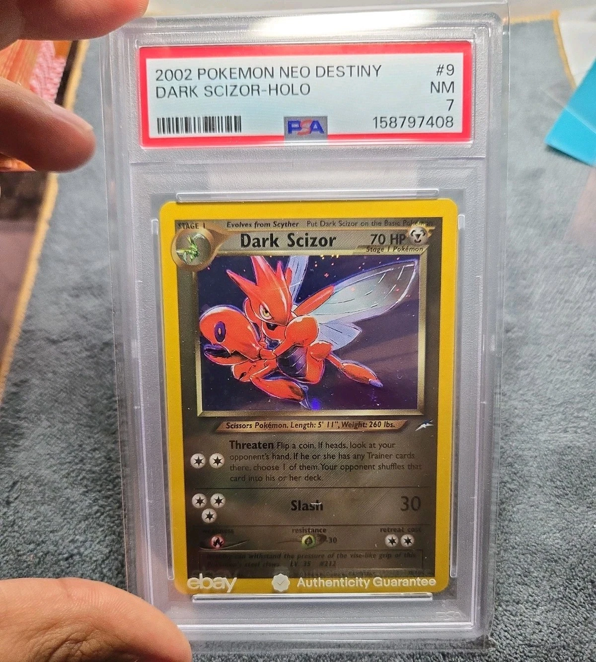 Dark Scizor - Neo Destiny #9 Price & Value ($190.69) | PokeScope