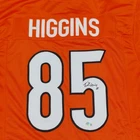 Tee Higgins Signed Cincinnati Bengals #85 Orange Football Jersey Beckett BAS