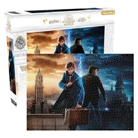 Aquarius 65455 Harry Potter Zauberwelt 1000 Teile Puzzle, Mehrfarbig
