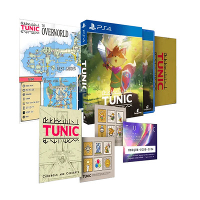 TUNIC Fangamer Limited Edition (PS4) [NEU & SEALED] **SELTEN**    PS5 Upgrade
