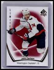 2021-22 SP Authentic #74 John Carlson Limited Red