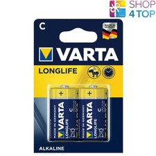 2x Varta Longlife C LR14 1,5V Alkaline Baby Batterie R14 MN1400