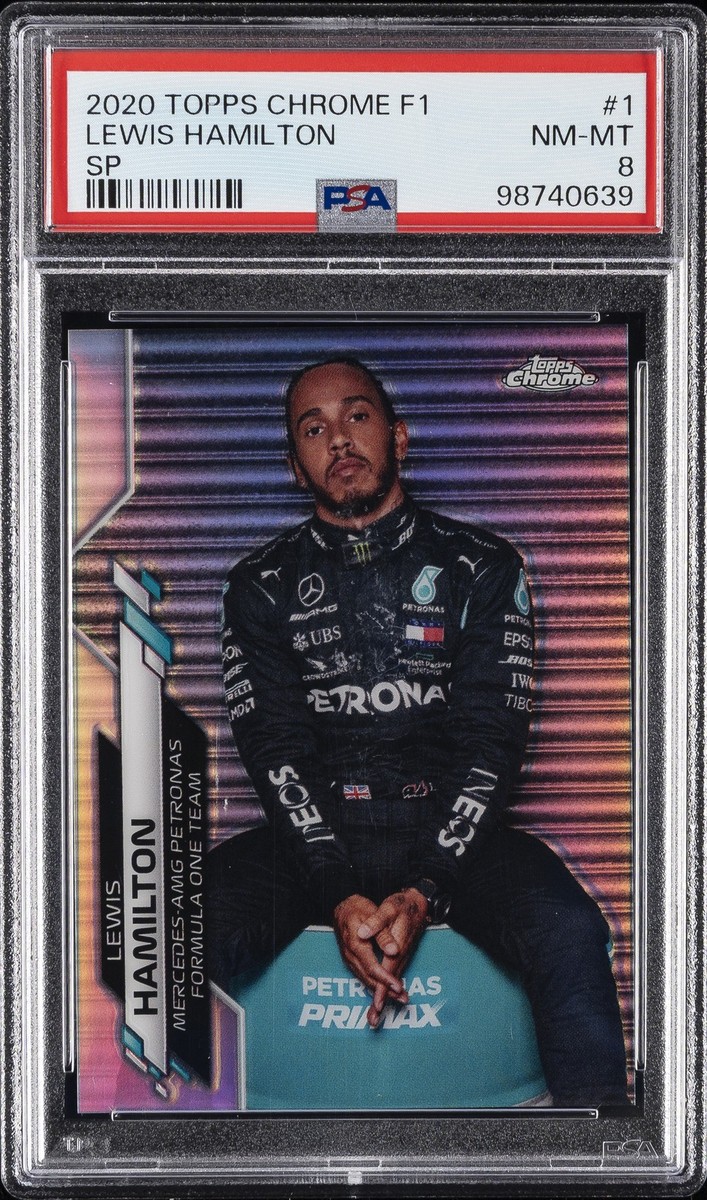 TOPPS CHROME F1 LEWIS HAMILTON ハミルトン SP 2020 TOPPS CHROME FORMULA 1 SP #1 LEWIS HAMILTON PSA 8 | eBay