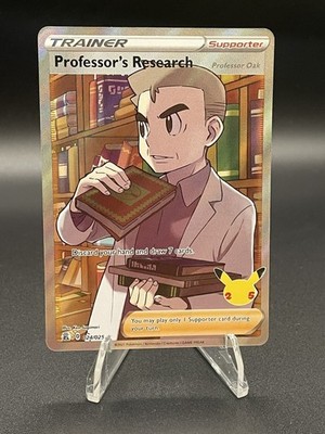 UR - 01 Holo Professor's Research (Full Art) 024/025 Ultra Rare Celebrations