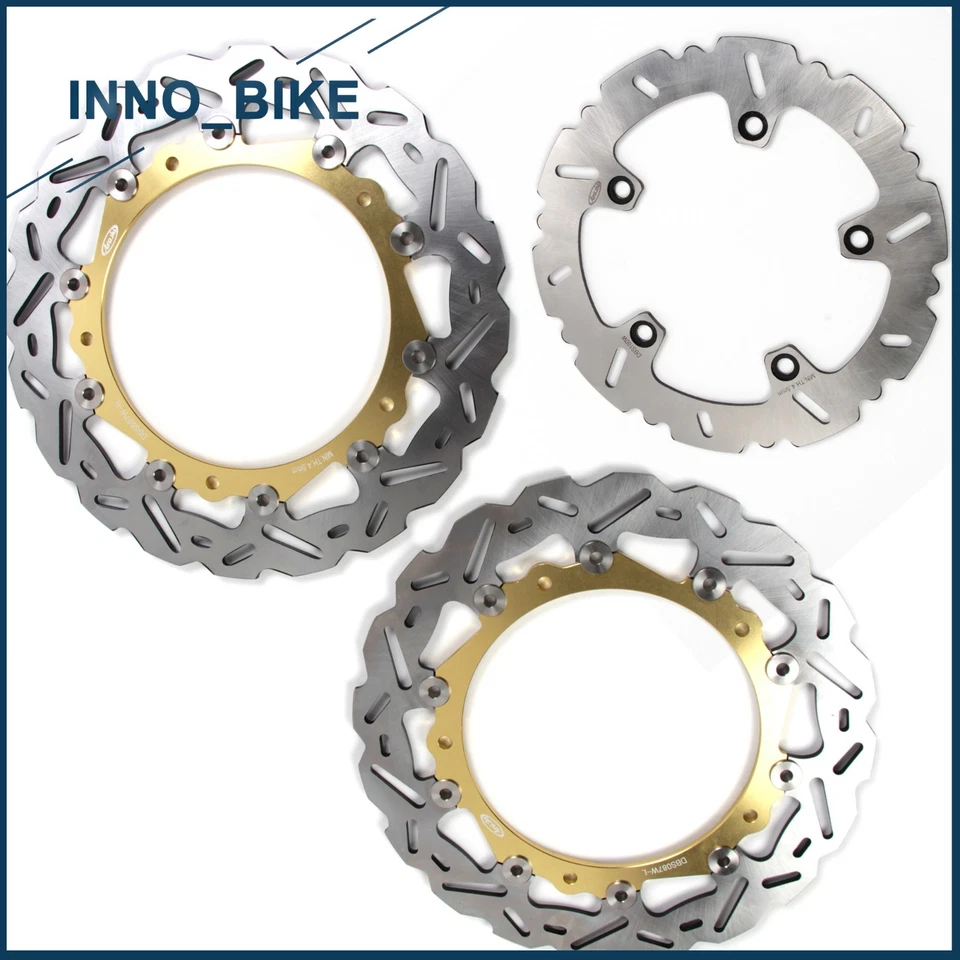 Front Rear Brake Rotors For BMW R1200RT 2005-2013 R1200ST 2005-2008 R1200S 06-08 - Image 4 of 4