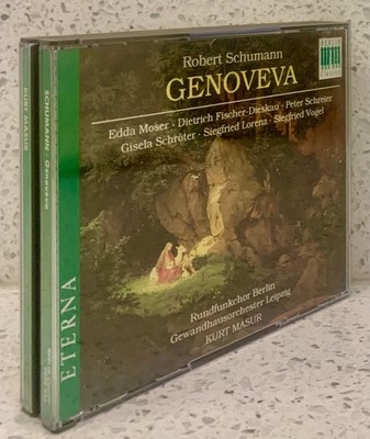 SCHUMANN Genoveva [1976] (2 cds Berlin Classics) MASUR   MOSER   FISCHER-DIESKAU