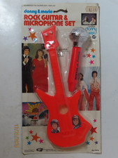 1976 Gordy International Donny  Marie Rock Guitar  Microphone set sealed NIP