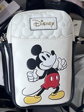 Disney Mickey Mouse Quilted Phone Pouch Bag