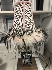 CUSTOM ONE of a KIND JACK DANIELS WHISKEY LAMP UNIQUE and SUPER COOL!