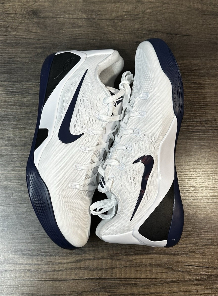 Nike Kobe 9 Elite Low Em TB White Midnight Navy IH5095-101 Men's