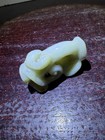 Rare Antique/ Vtg. Chinese Chicken Bone Jade Beast — photo 5