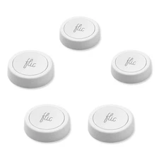 Flic Programmable Smart Button Kit, 5 Pack (R-BW-05)