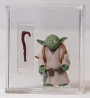 Star Wars Vintage Kenner Yoda (Brown Snake, Dark Green, Pac-Man Eyes) CAS 85