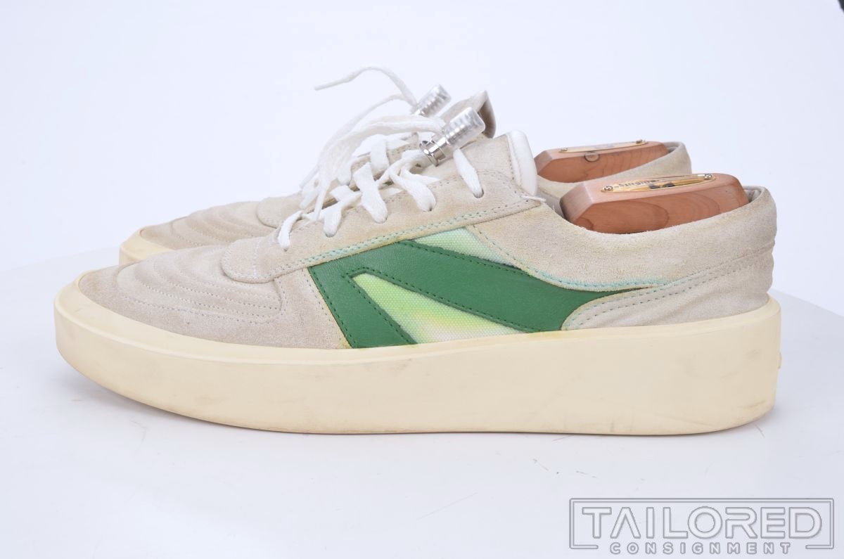 FEAR OF GOD FOG Suede Interstellar Green Essentials Shoes Sneakers EU 41 / US 8 View 4