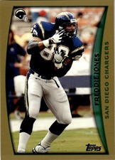 1998 Topps Freddie Jones San Diego Chargers #40 20996