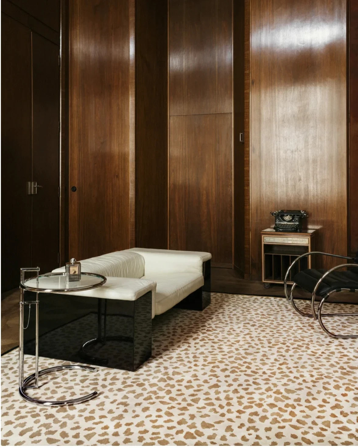 Designer Rug Nordic Knots Gild 6 x 9 Leopard brwon cream Living Room ...