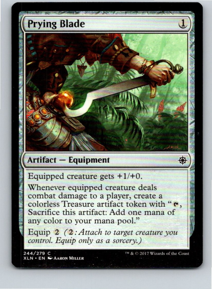 Magic the Gathering Prying Blade Ixalan MTG Free Shipping!