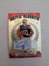 2025 Donruss Optic Rookie Recruits Quinshon Judkins Auto 1 of 1