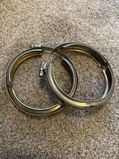 2 pack - Banjo 3 Inch Worm Screw Manifold Flange Clamp - FC300