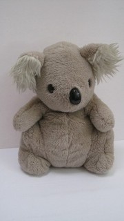 Vintage 1979 DaeKor Pot Belly Koala Bear Plush Stuffed Animal 12`