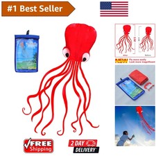 Lightweight 0.3 lb Kite with Stunning Colorful Tail - Perfect for Family Outings