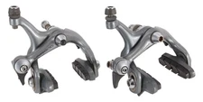 Shimano 600 Tricolor BR-6400 Road Bike Dual Pivot Side Pull Brake Caliper SET