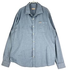Napapijri Men Long Sleeve Casual Formal Shirt Size 2XL