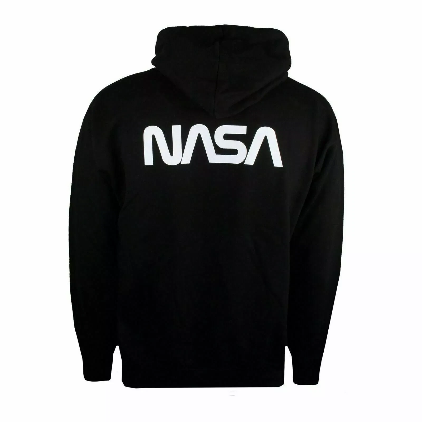NASA Men's Black Hoodie with Circle Logo