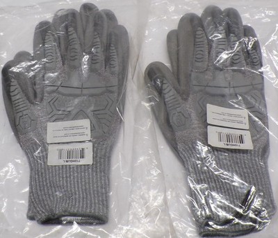 Lot of 2 Westchester Protective Gear Gloves Gray 710HGUB/L