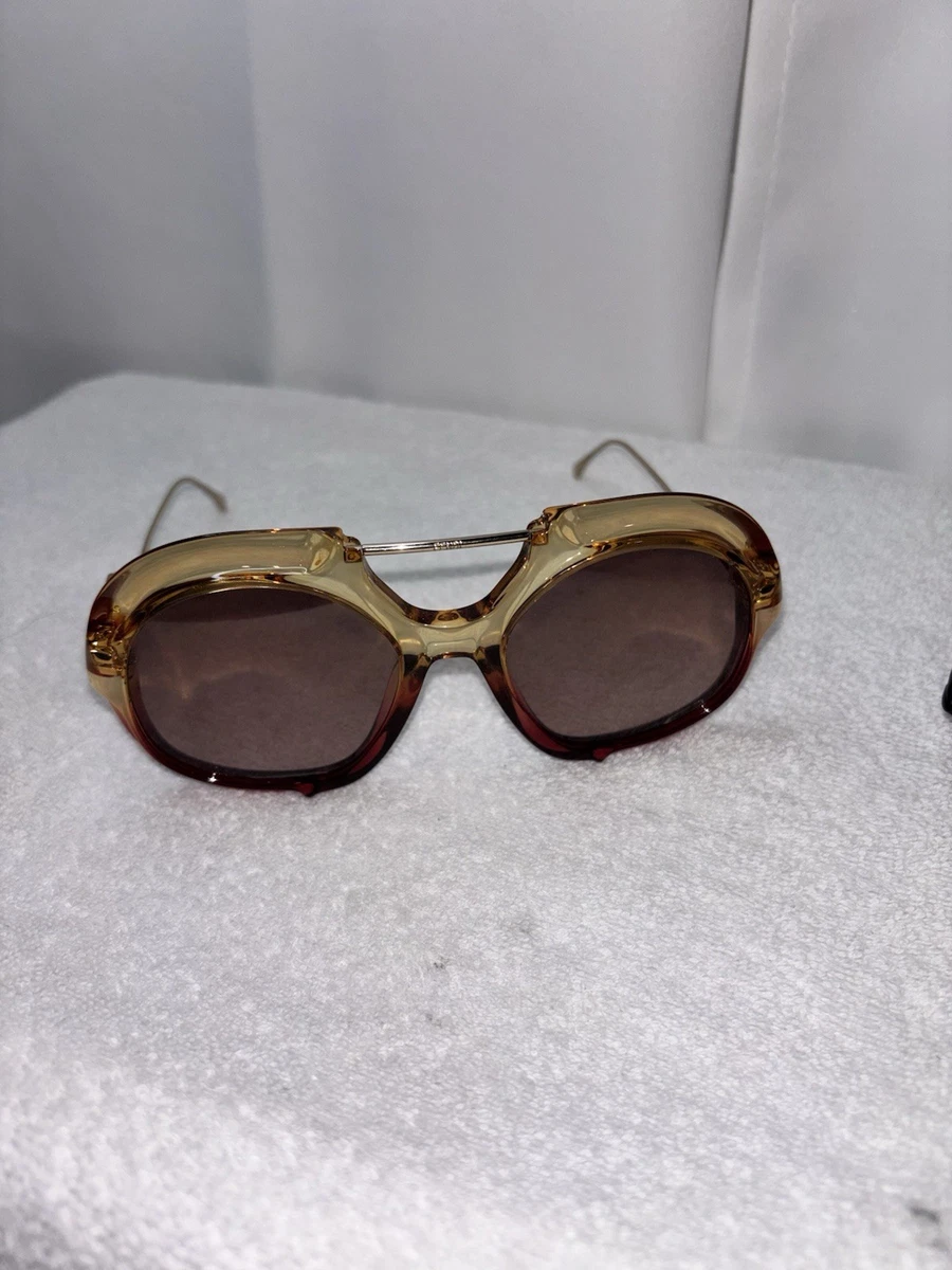 Rimless Red Sunglasses for Women for sale | eBay display picture 2