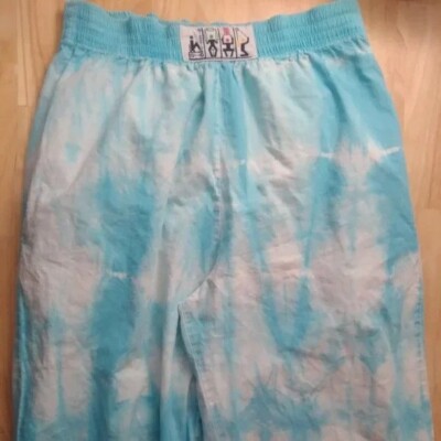 Vintage 90s Tie Dye Jam Sweat Pants Beach Trainers Workout