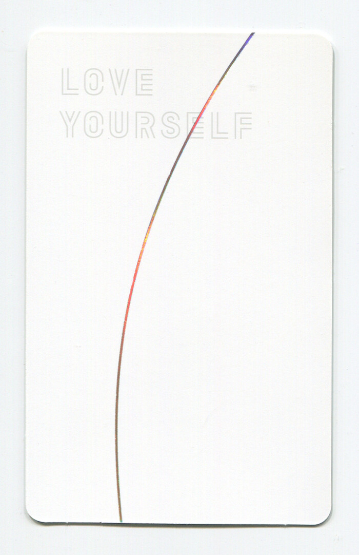 BTS - LOVE YOURSELF 承 [HER] EXCLUSIVE OFFICIAL PHOTOCARD | eBay