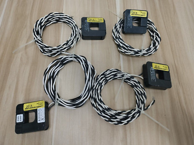 (LOT OF 4) Magnelab (SCT-0750-020) 20A Transformer Sensor Split Conductor