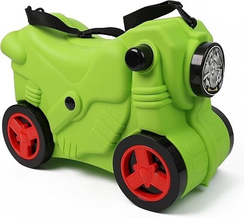 Maleta para niños con ruedas montar, llevar, sentarse en equipaje de mano | Trolley de cabina - Imagen 3 de 7