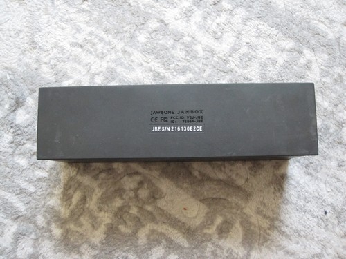 Jawbone Jambox V3J-JBE Black Wireless Bluetooth Rechargeable Speaker - Picture 4 of 4