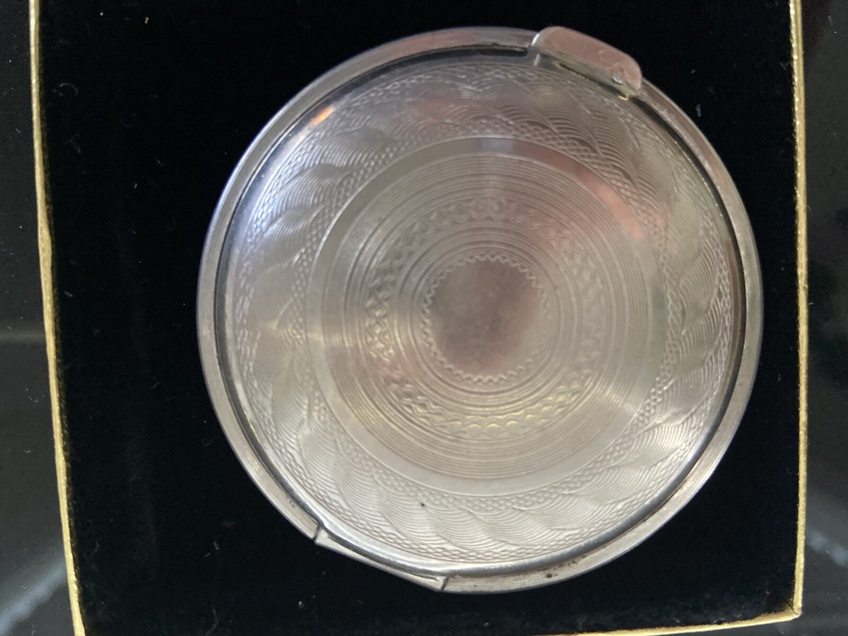 RICHARD HUDNUT NEW YORK/ PARIS VINTAGE POWDER COMPACT/PAT