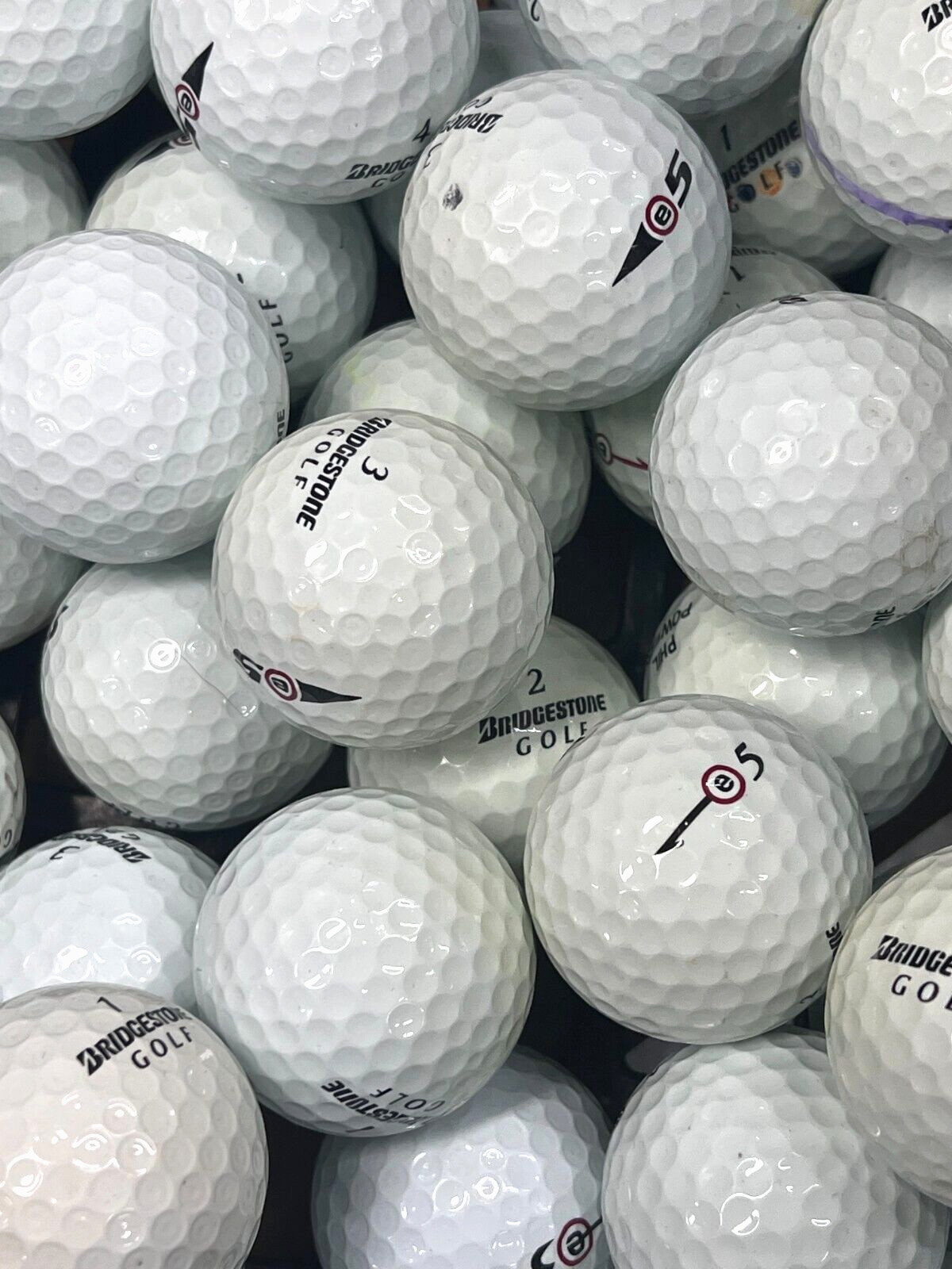 12 Bridgestone E5 Premium AAA Used Golf Balls