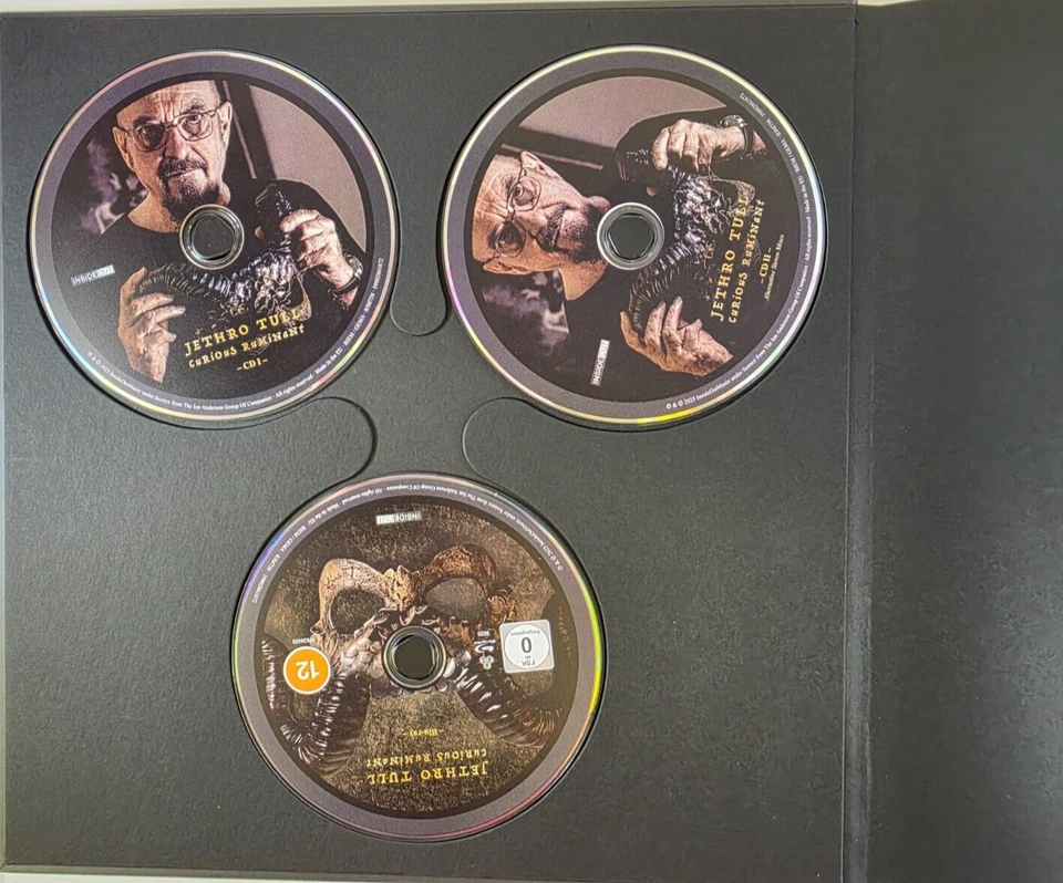 Jethro Tull Curious Ruminant 2 x CD + Blu Ray Limited Artbook on inside out 2025 Foto 2 de 4