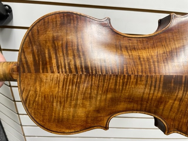 J.F. Lott Maker London Violin W/ Golden Strad Bow 4/4 Size