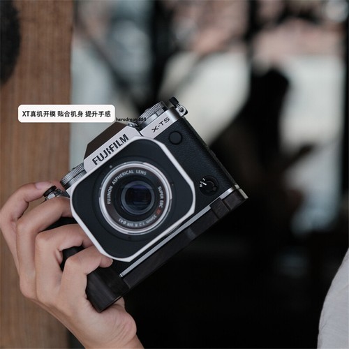 Wooden Grip+ Base For Fujifilm X-T5 Camera Handmade Insert Ultra Light 55g - Picture 11 of 24