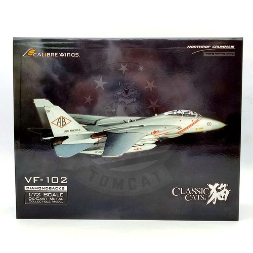 Calibre W 1/72 F-14A VF-102 BUNO 159466 USS AMERICA Diamondbacks Aircraft - Picture 8 of 8